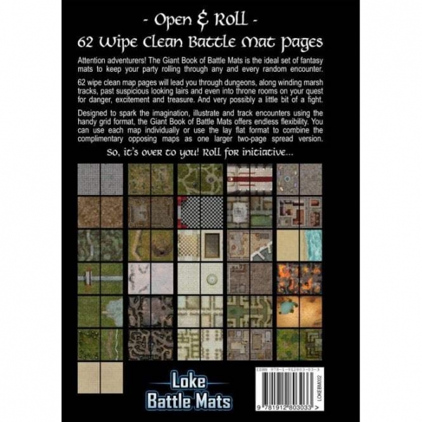 The Giant Book of Battle Mats, even more map for your buck!